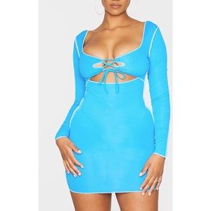 - light blue mini dress 👗
